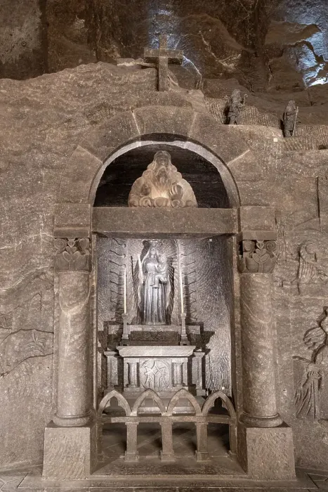 Framed Print : St. Kinga's Chapel, , Wieliczka Salt Mine (UNESCO World Heritage Site), Krakow, Poland