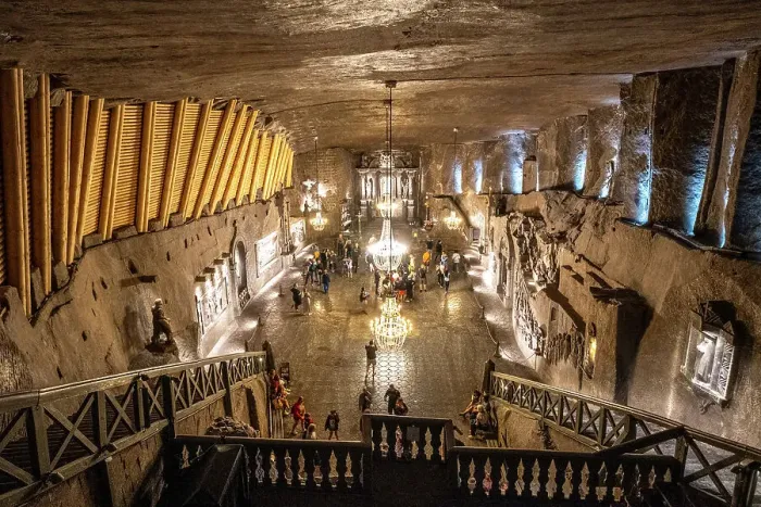 Framed Print : St. Kinga's Chapel, , Wieliczka Salt Mine (UNESCO World Heritage Site), Krakow, Poland Framed Print : St. Kinga's Chapel, , Wieliczka Salt Mine (UNESCO World Heritage Site), Krakow, Poland