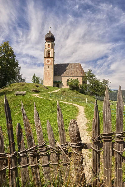 St. Konstantin (San Costantino) Church in Fie allo Sciliar, Bolzano district, South Tyrol