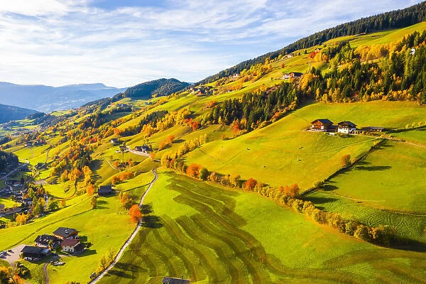 St. Magdalena, Funes Valley, Bolzano, South Tyrol, Trentino Alto Adige, Italy