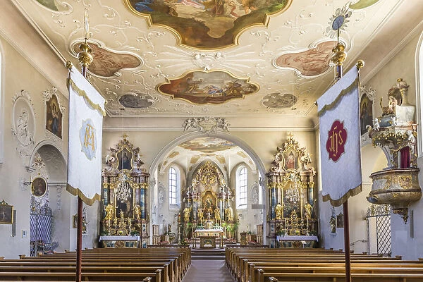 St. Margen Monastery, Black Forest, Baden-Wurttemberg, Germany