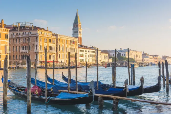 Framed Print : St Marks Campanile from Dorsoduro, Venice, Veneto, Italy Framed Print : St Marks Campanile from Dorsoduro, Venice, Veneto, Italy