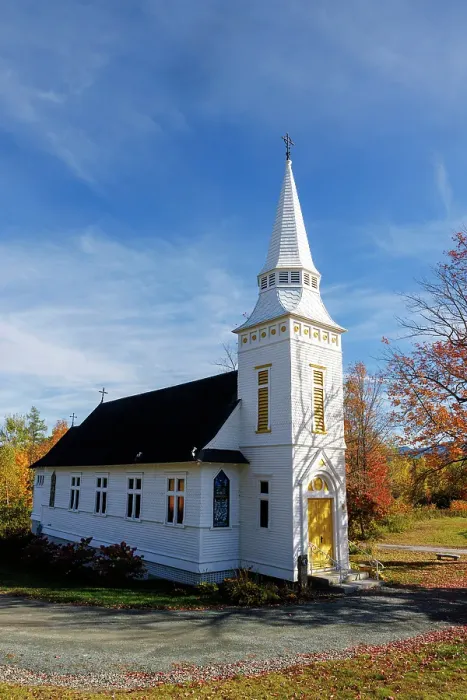 Framed Print : St Matthew's Chapel, Sugar Hill, New Hampshire, New England, USA Framed Print : St Matthew's Chapel, Sugar Hill, New Hampshire, New England, USA