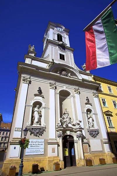 St Michaels City Church, Budapest, Hungary