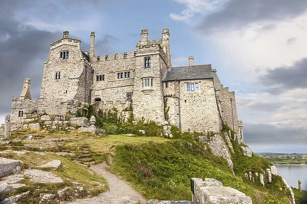 St. Michael`s Mount Castle, Marazion, Cornwall, England