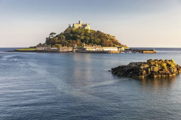 Framed Print : St. Michael`s Mount, Marazion, Cornwall, England Framed Print : St. Michael`s Mount, Marazion, Cornwall, England