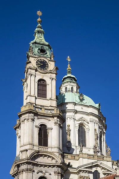 St. Nicholas Church, Mala Strana (Little Quarter), Prague, Czech Republic