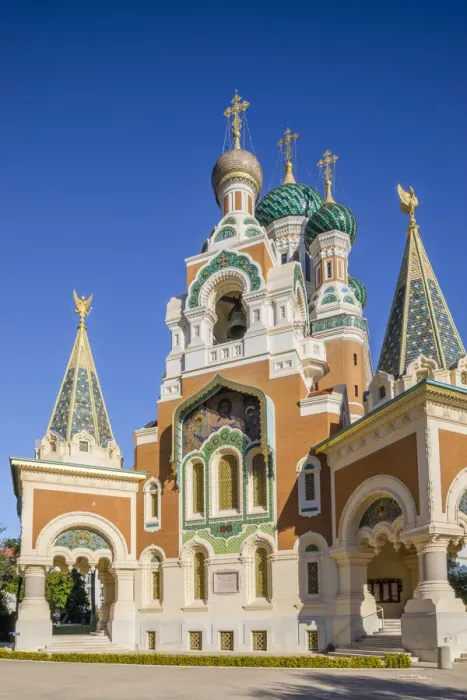 Framed Print : St Nicholas Russian Orthodox Cathedral, Nice, South of France Framed Print : St Nicholas Russian Orthodox Cathedral, Nice, South of France