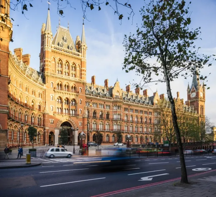Framed Print : St. Pancras Renaissance hotel, London, England Framed Print : St. Pancras Renaissance hotel, London, England