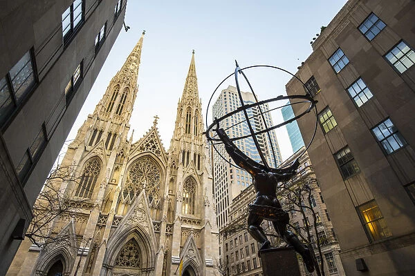 St. Patricks Cathedral, 5th Avenue, Manhattan, New York City, USA