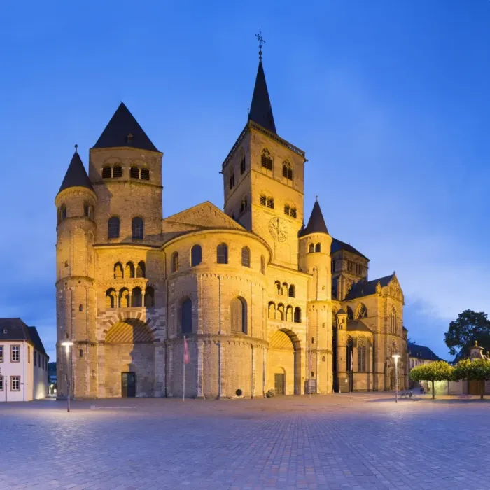 Framed Print : St Peteras Cathedral (UNESCO World Heritage Site), Trier, Rhineland-Palatinate, Germany