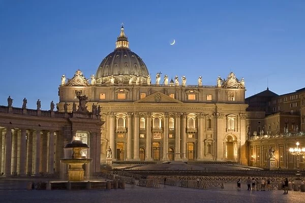 St. Peters Basilica, The Vatican, Rome, Italy