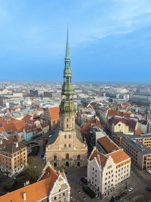 Framed Print : St Peter's Church, Riga, Latvia
