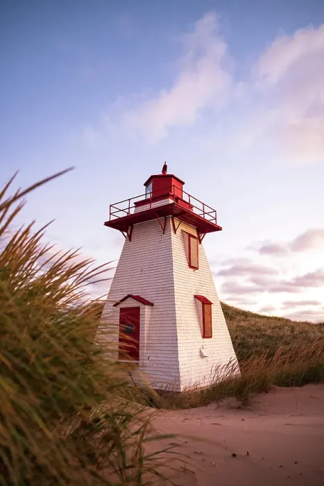 Framed Print : St. Peters harbour lighthouse, Prince Edward Island, Canada Framed Print : St. Peters harbour lighthouse, Prince Edward Island, Canada