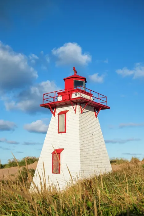 Framed Print : St. Peters harbour lighthouse, Prince Edward Island, Canada Framed Print : St. Peters harbour lighthouse, Prince Edward Island, Canada