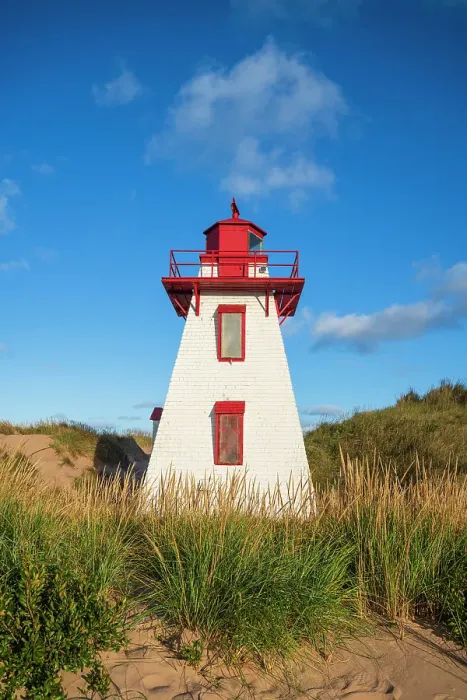 Framed Print : St. Peters harbour lighthouse, Prince Edward Island, Canada Framed Print : St. Peters harbour lighthouse, Prince Edward Island, Canada