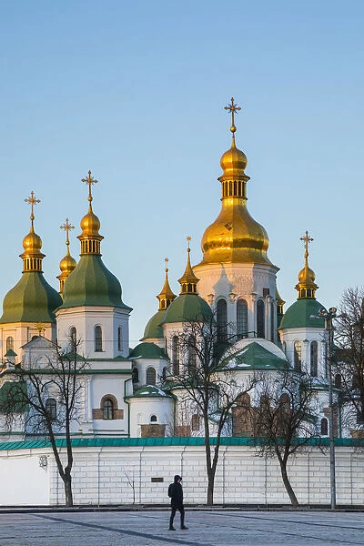 St. Sophias Cathedral, Sofiyivska Square, Kiev (Kyiv), Ukraine
