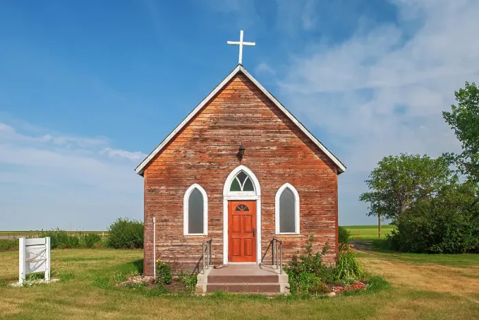 Framed Print : St. Thomas Anglican Church, Dinton, Alberta, Canada Framed Print : St. Thomas Anglican Church, Dinton, Alberta, Canada