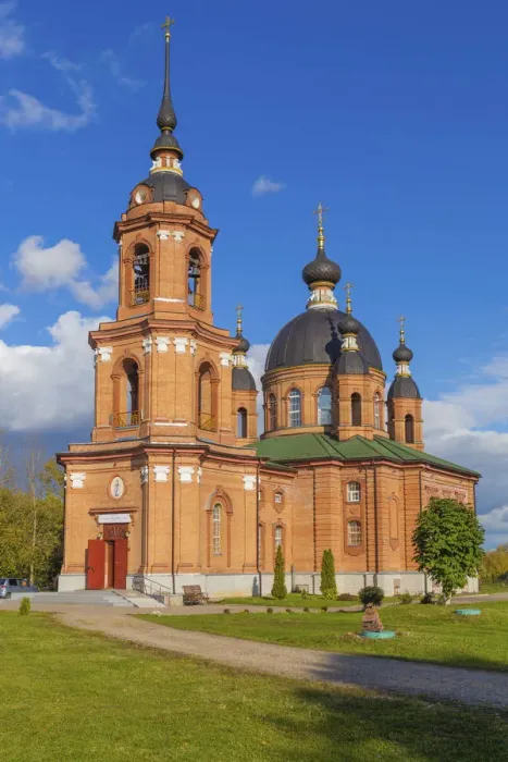 Framed Print : St. Tikhon Lukhopvsky church, 2006, Volgorechensk, Kostroma region, Russia
