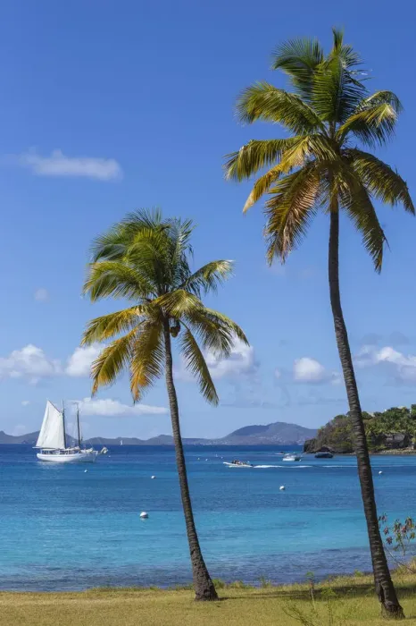 Framed Print : St Vincent and The Grenadines, Mustique, Brittania Bay beach Framed Print : St Vincent and The Grenadines, Mustique, Brittania Bay beach