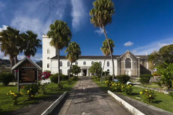 Framed Print : St. Vincent and the Grenadines, St. Vincent, Kingstown, St. Georges Cathedral Framed Print : St. Vincent and the Grenadines, St. Vincent, Kingstown, St. Georges Cathedral