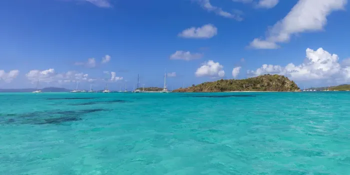 Framed Print : St Vincent and The Grenadines, Tobago Cays, Petit Bateau Framed Print : St Vincent and The Grenadines, Tobago Cays, Petit Bateau