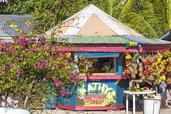 St Vincent and The Grenadines, Union Island, Clifton, Outdoor market