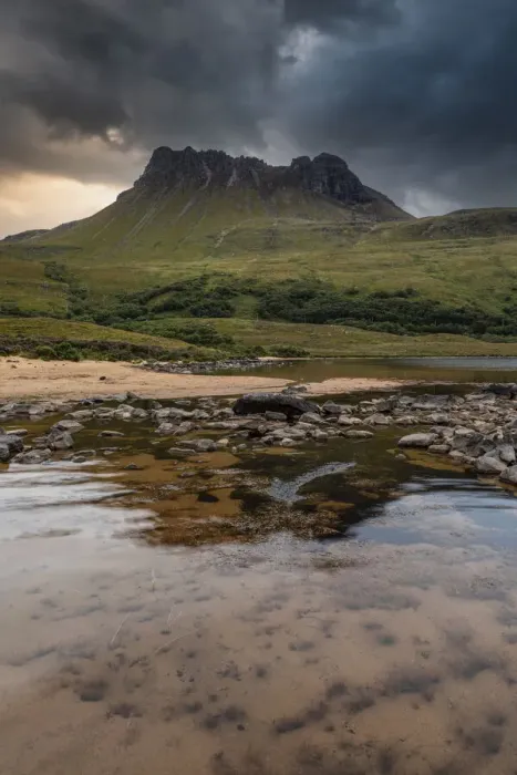 Framed Print : Stac Pollaidh, Ullapool, Scotland, United Kingdom