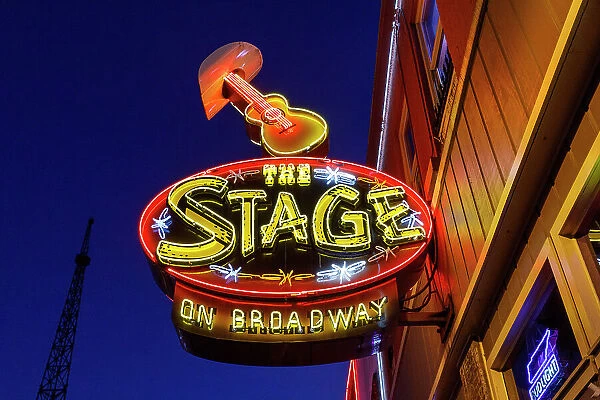 The Stage, Broadway, Nashville, Tennessee, USA