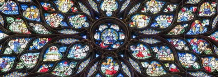Framed Print : Stained-glass windows in the upper chapel of Sainte Chapelle, Paris, France Framed Print : Stained-glass windows in the upper chapel of Sainte Chapelle, Paris, France