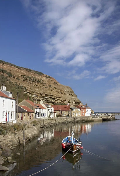 Staithes, North Yorkshire, England, UK