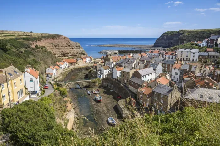 Framed Print : Staithes, Yorkshire, England, UK Framed Print : Staithes, Yorkshire, England, UK
