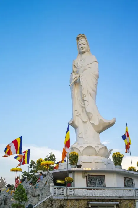 Framed Print : Standing Buddha at Phat Dung Temple (Chua Phat Dung), Huong Thuy District, Thua Thien-Hue Framed Print : Standing Buddha at Phat Dung Temple (Chua Phat Dung), Huong Thuy District, Thua Thien-Hue
