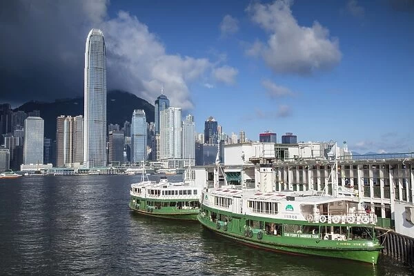 Star Ferry and Hong Kong Island skyline, Hong Kong