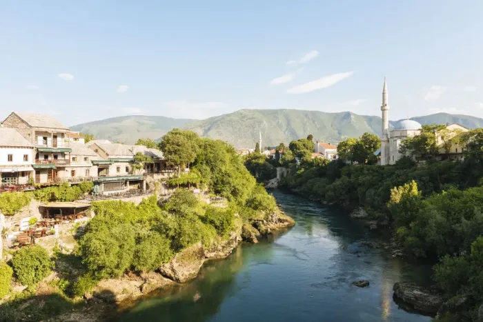Framed Print : Stari Most Bridge, Mostar, Bosnia & Hercegovina Framed Print : Stari Most Bridge, Mostar, Bosnia & Hercegovina