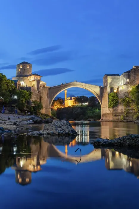 Framed Print : Stari most, Old Bridge, 16th century Ottoman bridge, Mostar, Bosnia Framed Print : Stari most, Old Bridge, 16th century Ottoman bridge, Mostar, Bosnia
