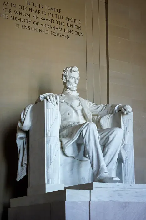 Framed Print : Statue of Abraham Lincoln, the Lincoln Memorial, Washington DC, USA Framed Print : Statue of Abraham Lincoln, the Lincoln Memorial, Washington DC, USA