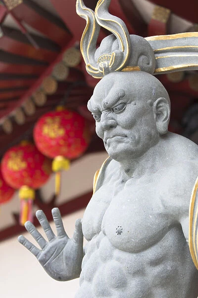 Statue at Buddha Tooth Relic Temple, Chinatown, Singapore