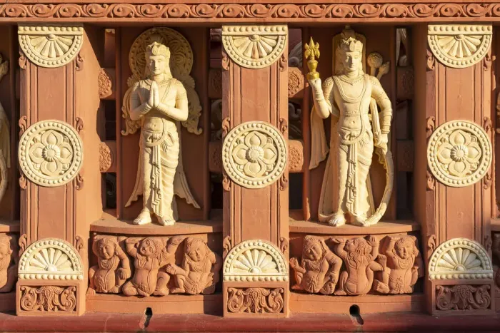 Framed Print : Statue decoration of stupa at International Buddhist Academy, Sagaing, Sagaing Region Framed Print : Statue decoration of stupa at International Buddhist Academy, Sagaing, Sagaing Region
