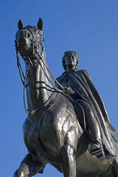 Statue of Elizabeth II, Parliament Hill, Ottawa, Ontario, Canada