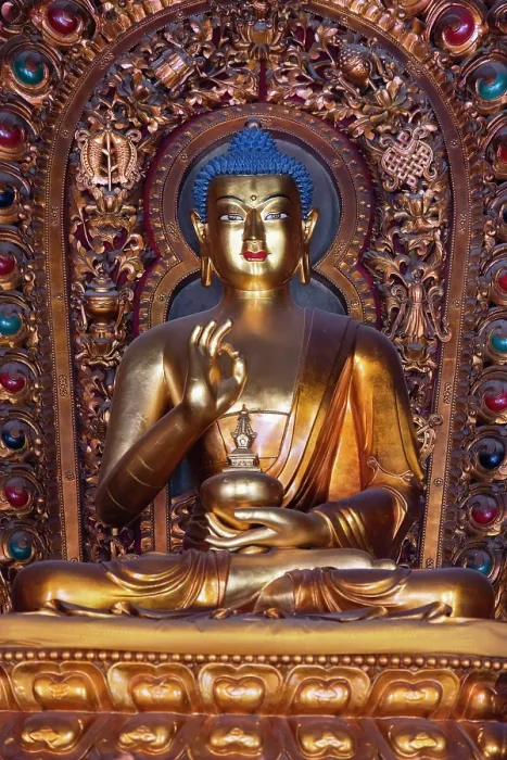 Framed Print : Statue at Lama Temple, Beijing, China Framed Print : Statue at Lama Temple, Beijing, China