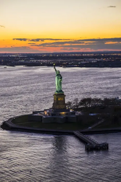 Framed Print : Statue of Liberty, Manhattan, New York City, New York, USA