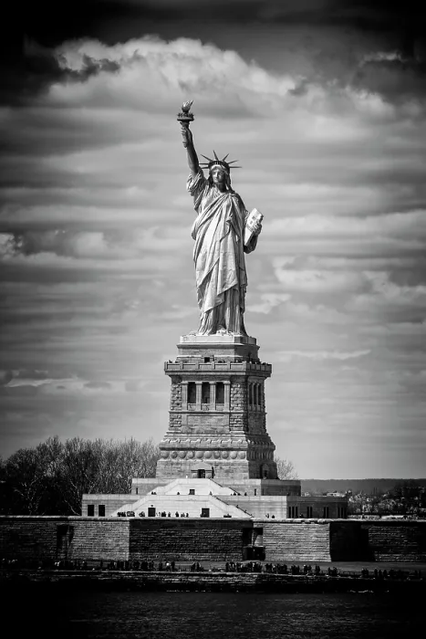 Framed Print : Statue of Liberty from the Staten Island Ferry, New York City, New York, USA Framed Print : Statue of Liberty from the Staten Island Ferry, New York City, New York, USA