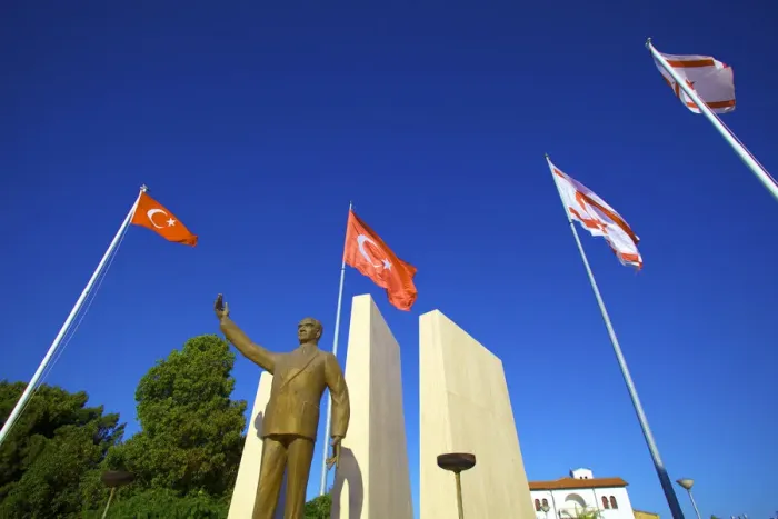 Framed Print : Statue of Mustafa Kemal Ataturk, Guzelyurt, North Cyprus Framed Print : Statue of Mustafa Kemal Ataturk, Guzelyurt, North Cyprus