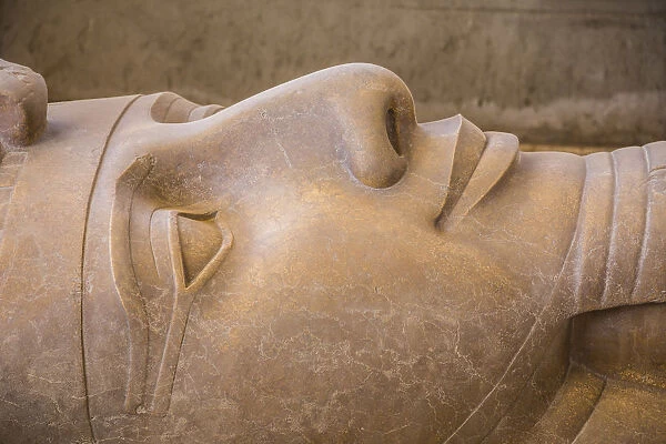 Statue of Ramses II, Memphis (capital of Ancient Egypt), Nr. Cairo, Egypt