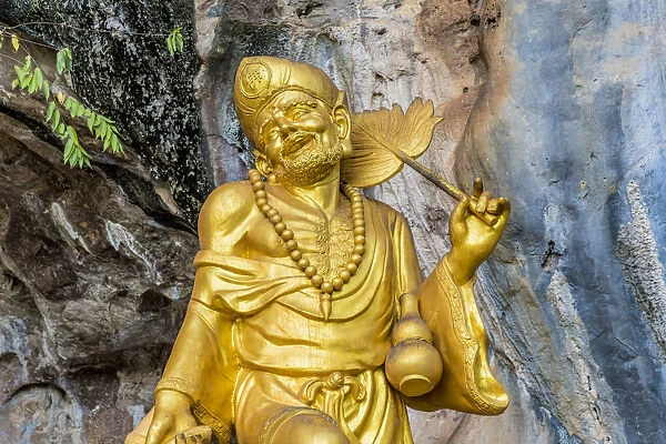 Statue at The Tiger Cave Temple, Krabi Province, Thailand