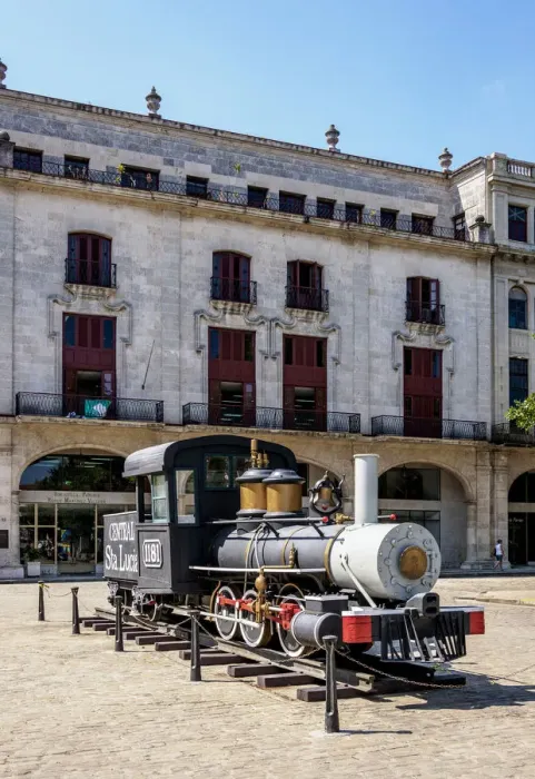 Framed Print : Steam Locomotive at La Habana Vieja, Havana, La Habana Province, Cuba Framed Print : Steam Locomotive at La Habana Vieja, Havana, La Habana Province, Cuba