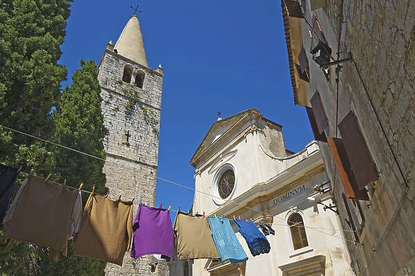 Steeple, Old Town of Bale, Istria, Croatia