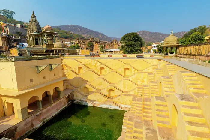 Framed Print : Step Well, Panna Meena Ka Kund, Amer, Rajasthan, India