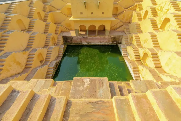 Framed Print : Step Well, Panna Meena Ka Kund, Amer, Rajasthan, India Framed Print : Step Well, Panna Meena Ka Kund, Amer, Rajasthan, India